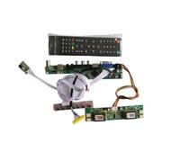 AIHDB or M240HW01 M236MWF1 M240HW01 V2 1920X1080 VGA AV HDMI-compatible LCD USB TV Controller Board Kit TV 4 Lamps LED LCD Panel
