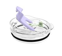 AiHeart 30/40 oz Tumbler Replacement Lids,1pack Spill Proof Straw Lids for YETI,Old Style RTIC,Ozark Trail and More,for Travel Tumblers,Stainless Steel Tumblers,Straw and Sippy Friendly(Purple)