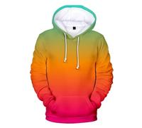 AIHERQG 3D Printed Neon Green Hoodies Cool Designs y2k Hoodie for Men Harajuku Fashion Women Clothing Streetwear Hooded Hoody Sweatshirt(Style10,XL)