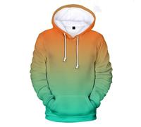 AIHERQG 3D Printed Neon Green Hoodies Cool Designs y2k Hoodie for Men Harajuku Fashion Women Clothing Streetwear Hooded Hoody Sweatshirt(19,XL)