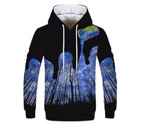 AIHERQG 3D Printed Neon Green Hoodies Cool Designs y2k Hoodie for Men Harajuku Fashion Women Clothing Streetwear Hooded Hoody Sweatshirt(Style12,L)