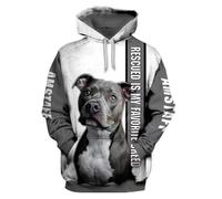 AIHERQG Animal Dog 3D Printed Hoodie Men Women Sweatshirt Jacket Casual Hooded Zipper Coat(001,6XL)