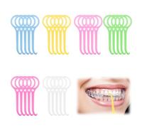 Aihoom 30 Pcs Aligner Remover Tool Kit for Invisalign & Retainers, Orthodontic Removal Hooks for Clear Aligners, Braces and Dental Retainers | Essential Teeth Cleaning Tools | Dental Care Kits