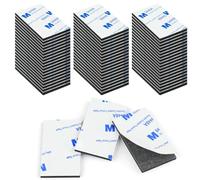 Aihoom 60pcs Double Sided Sticky Pads, 3mm Thick Waterproof Double Sided Tape, Heavy Duty Strong Mounting Tape Adhesive Foam Pads, Number Plate Sticky Pads for Home, Office, Wall, Car, DIY Crafts