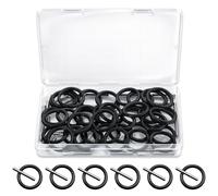Aihoom 72 Pcs Replacement Pin and O-Ring Set, 4mm Impact Ring and 3x25mm Socket Pins, 1/2" Impact Socket Scaffolders for Impact Socket Scaffolders, Impact Wrench, Pressure Washer (36 Pairs)
