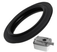 Aihoom Toilet Seal Ring for Thetford Cassette Toilets C200 C250 C400 C500 C2 C3 C4 - Replacement Lip Seal Kit for RV Caravan Motorhome Waste Tanks, Durable Rubber, Easy Installation, Black