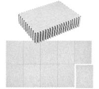 AIHSUMC 10 Pack Extra Large Wool Pressing Mat, Thick Felt Ironing Mats for Quilting & Sewing, Spliceable Ironing Pad Set for Large Fabric Projects, Portable Iron Board Alternative for DIY & Crafts