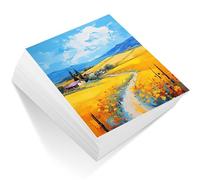 AIHSUMC 200 Sheets 9" x 12" Watercolor Paper Bulk, 110lb / 230gsm Cold Press White Thick Watercolor Paper Pad for Painting & Drawing - Art Supplies for Kids, Students & Adults