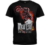 AIHU SHOUCHI Meat Loaf Mens Heaven Can't Wait T-Shirt Black