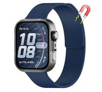 AiiBowy Strap Compatible with Huawei Watch Fit 5/5 Pro/4/4 Pro/3 for Women Men, Dual Magnetic Silicone Sport Band for Huawei Watch Fit 5 Pro (Midnight Blue)