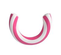 Aiihoo Inflatable Curved Swimming Pool Noodle Striped Water Buoyancy Stick for Beachwear Beach Activities Pink One Size