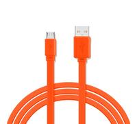 Aiivioll 3.3FT Micro USB Flat Cable for JBL Flip 2/3/4 & UE Boom Orange