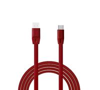 Aiivioll 3.3ft Red Flat USB Power Cable, Compatible with Logitech UE Boom Series Wireless Speakers