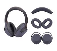 Aiivioll 3 Pieces Set for Sony WH-1000XM4 WH-1000XM3 Headphones, Ear Pad Covers/Earmuffs/Headband Pillowcases/Sweatproof Soft Silicone Headphone Accessories (Blue)
