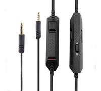 Aiivioll A10 A40 Headsets Cord Replace Inline Mute & Mic Volume Control Audio Cable Compatible with Astro A10 A30 A40 A50 G633 G933 Gaming Headphones, for Xbox One PS4 PC Gaming Mobile MixAmp