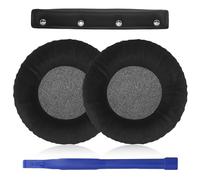 Aiivioll DT770 Ear Pads Replacement Compatible with Beyerdynamic DT 770/Pro, DT 880/Pro, DT 990/Pro Headphones Ear Pads Cushion Made of Plush and Memory Foam Ear Pads（Black）