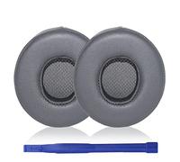 Aiivioll Earpads Cushions Replacement Compatible with Beats Solo 2 & Solo 3 Wireless On-Ear Headphones, Ear Pads with Soft Protein Leather and Memory Foam (Dark Gray)
