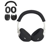 Aiivioll Protective Covers 3-Piece Set for Sony WH-1000XM6 Headphones, Silicone Headphone Cover Sony XM6 EarPad Cover/Ear Cover/Headband Cover | Protector Covers Sweatproof & Easily Washable (Black)