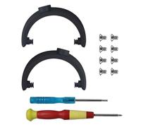 Aiivioll Replacement Hanger Bracket Swivel Hinge Rotation Joint Pivot Replacement Parts for Sony WH-CH720N - Plastic Rotation Joint Pivot Parts (Black)