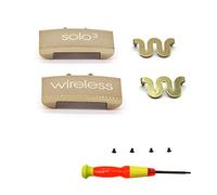 Aiivioll Replacement Headband Hinge Clip Cover + Pin Repair Parts Kits Set Accessories Compatible with Solo3 Wireless Solo2 Wireless Wired Over-Ear Headphones (Gold)