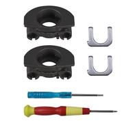 Aiivioll Replacement Hinge Swivels & U-Shaped Metal Lock Grove for Sony WH-1000XM4 Headphones - Fix Hinge Spinning Issue -Accessory Replacement (Black)