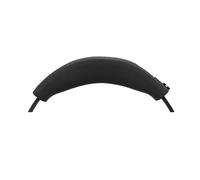 Aiivioll Sweatproof Silicone Headband Cover for Sony WH-1000XM4, WH-CH720N, ULT WEAR, XB910N & Soundcore Space Q45, Life Q30/Q20 - Washable, Zipped, Protective Cover - Black