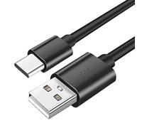 Aiivioll USB C Charger Cable for Sennheiser MOMENTUM True Wireless 1, 2, 3 Earbuds, HD 450BT, CX 400BT, MOMENTUM 3 & 4 Headphones, USB A to Type C Replacement Charging Fast Charge Wire(0.5m/Black)