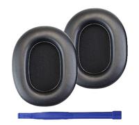 Aiivioll WH-1000XM5 Replacement Earpads Compatible with Sony WH-1000XM5 Protein Leather Memory Foam Replacement Earmuffs Ear Cushions (Black)