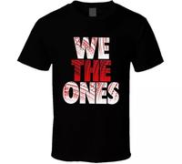 Aija We The Ones Bloodline Wrestling Fan T Shirt Black