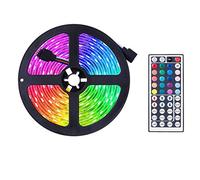 AIJIAER LED Strip Lights, LED Strip Colour Changing LED Fairy,RGB Light Strip Set with Remote Control Ideal for Room, Home, Kitchen, Parties (5m)