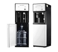 AIJILI Floor Standing Water Dispenser, Bottled Water Cooler, Cooling Machine - 3 Second Instant Boil Cold and Hot Dual Function Ideal for Home Office Chilled Water Tea Coffee