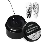AIJIMEI Black Spider Nail Gel Polish Artistic Designs Spider Gel, Paint Wire Long Lasting Spider, Drawing Polish for Line Outstanding effect Nail Art Enthusiasts Design Nail Painting