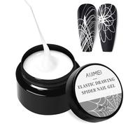 AIJIMEI White Spider Nail Gel Polish Artistic Designs Spider Gel, Paint Wire Long Lasting Spider, Drawing Polish for Line Outstanding effect Nail Art Enthusiasts Design Nail Painting
