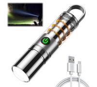 Aijolenly High Power Rechargeable LED Flashlight, 100000 Lumen, 6 Modes, Waterproof, Suitable for Family Camping and Hiking