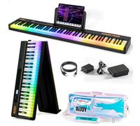 AiJoy ASP-20AU 88 Key Piano Keyboard, Black