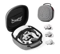 AIJUNCT Carrying Case for Meta Quest 3S and Quest 3,Compact Space VR Storage Bag for Oculus Quest 3S/3/2, Store Controller Grips, Adapter Accessories