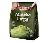 Aik Cheong Matcha Latte Instant Green Tea Powder, 25g x 12 Sachets