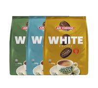 Aik Cheong White Coffee 12 Sachets (3 Packs) Assorted - Malaysian Kopi Putih Instant Coffee Mix - Quick & Convenient Coffee