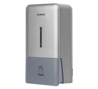 AIKE AK1006 800ML Wall Mounted Soap Dispenser, Plastic Manual Hand Soap Dispenser, Liquid Soap Dispenser for Public Usage