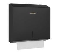 AIKE Stainless Steel Paper Towel Dispenser 250 Sheets Wall Mount, for H2 & Z-Fold 27 X 10 CM Multifold Towels Hand Towel Dispenser