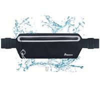 AIKENDO Slim Running Belt Fanny Pack,Runners Waist Pouch Bag Exercis Gym Waist Pack,Jogging Belt,Workout Running Accessories Phone Holder for Running