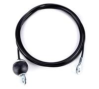 AIKESIWAY Fitness Pulley Cable, Cable Machine Accessories,Cable Pulley Attachments for Gym --Thick 5mm(0.2inch) Heavy Duty Steel Wire Rope for Home Gym Cable Pulley Machine (Type-B, 138