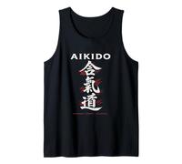 Aikido - Harmony. Energy. Discipline Martial Arts Design Tank Top