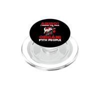 Aikido I Prefer The Term Origami With People Funny PopSockets PopGrip for MagSafe