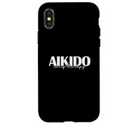 Aikido is my Therapy Martial Arts Training Case for iPhone X/XS