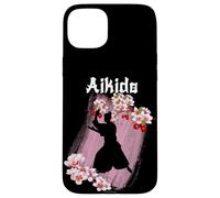 Aikido Japan Cherry Blossom Japanese Martial Art Aikido Case for iPhone 15 Plus