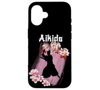 Aikido Japan Cherry Blossom Japanese Martial Art Aikido Case for iPhone 16