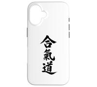 Aikido Kanji Characters Japanese Martial Art Case for iPhone 16