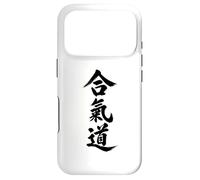 Aikido Kanji Characters Japanese Martial Art Case for iPhone 17 Pro