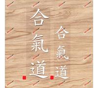 Aikido Kanji Chinese Japanese Combat Decal Vinyl Sticker - 2 Pack White, 15.2cm, 20.3cm - No Background for Car Boat Laptop